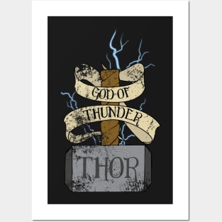 God of Thunder Posters and Art